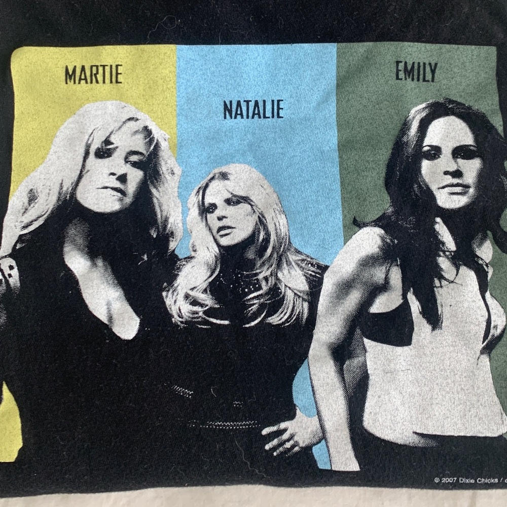 COPY - The Chicks / Dixie Chicks Shirt 2007 concert tee